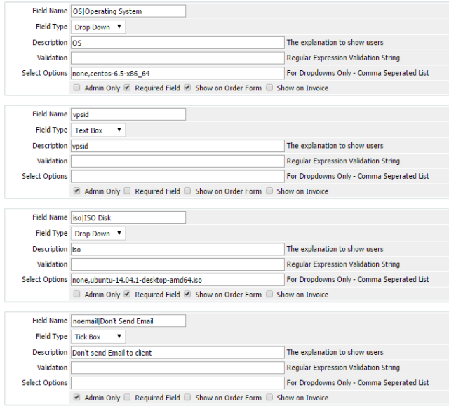 Field validation description. Fields Types описание. Field validation