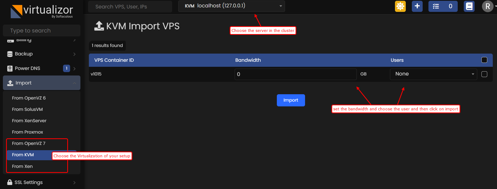 import-kvm