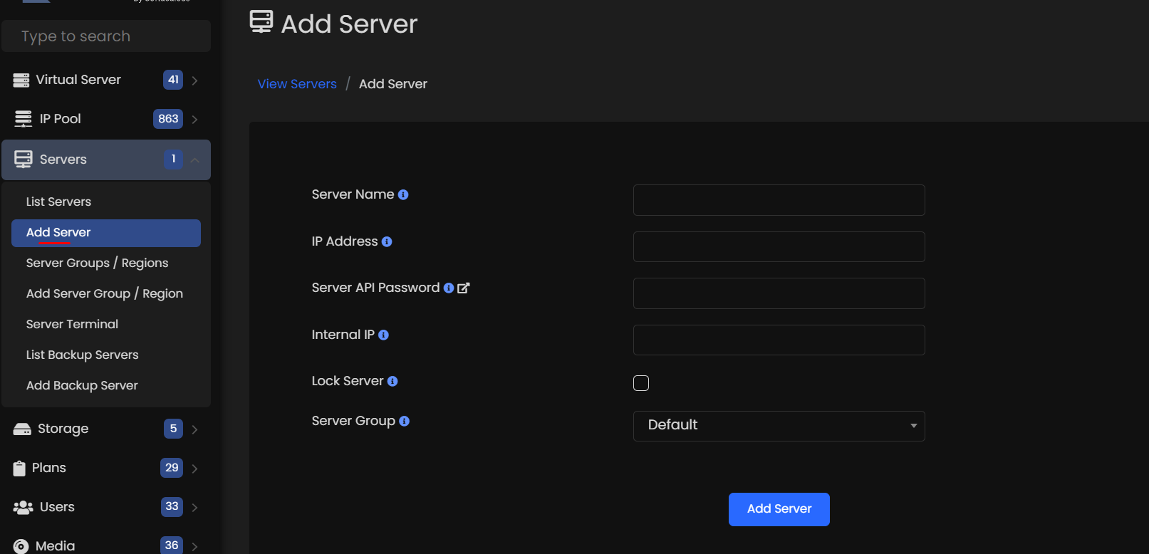 add-server